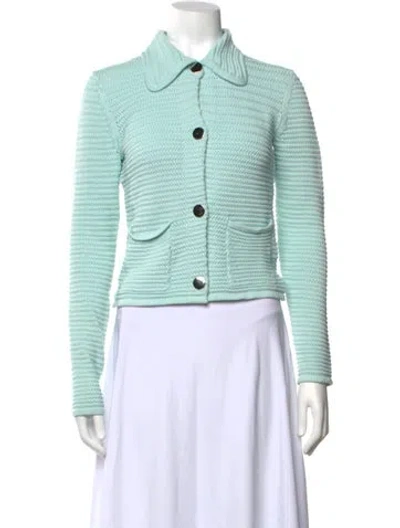 Pre-owned Ronny Kobo Sweater In Green
