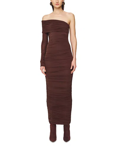 Ronny Kobo Sylvan Dress In Brown