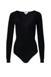 Ronny Kobo Talma Bodysuit In Black