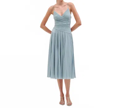 Ronny Kobo Tay Dress In Glacier In Gray