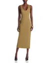 Ronny Kobo Tilly Dress In Military Green