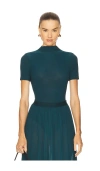 Ronny Kobo Tommy Bodysuit In Green