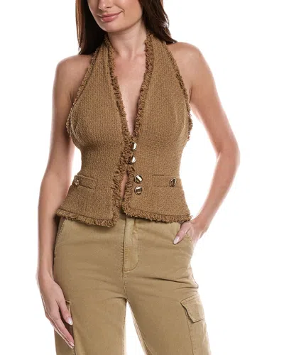 Ronny Kobo Truman Vest In Tan