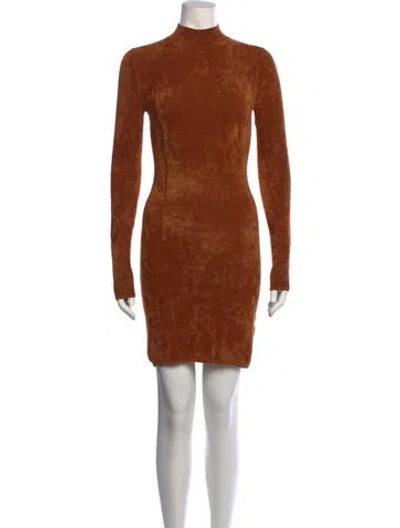 Pre-owned Ronny Kobo Turtleneck Sweater In Brown