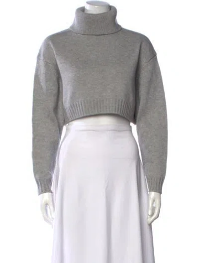 Pre-owned Ronny Kobo Turtleneck Sweater In Grey