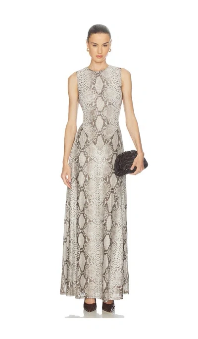 Ronny Kobo Uzina Dress In Gray