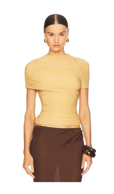 Ronny Kobo Vega Top In Yellow
