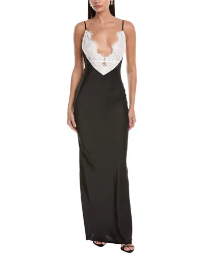Ronny Kobo Vito Maxi Dress In Black