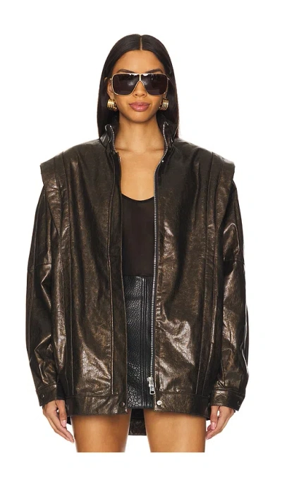 Ronny Kobo Vonna Jacket In Brown