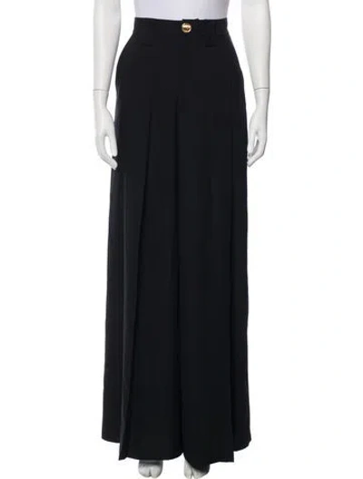 Pre-owned Ronny Kobo Wide Leg Pants In Blue