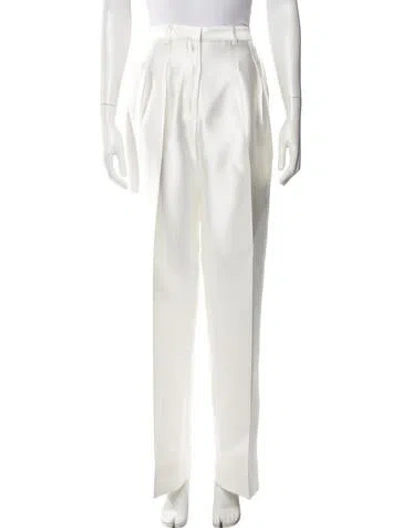 Pre-owned Ronny Kobo Wide Leg Pants In Neutral