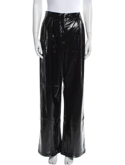 Pre-owned Ronny Kobo Wide Leg Pants W/ Tags In Black