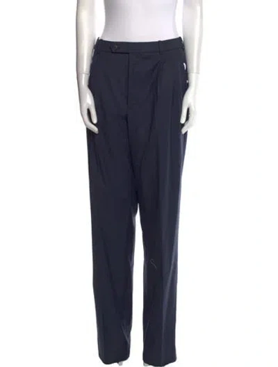 Pre-owned Ronny Kobo Wide Leg Pants W/ Tags In Blue