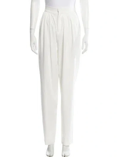 Pre-owned Ronny Kobo Wide Leg Pants W/ Tags In White