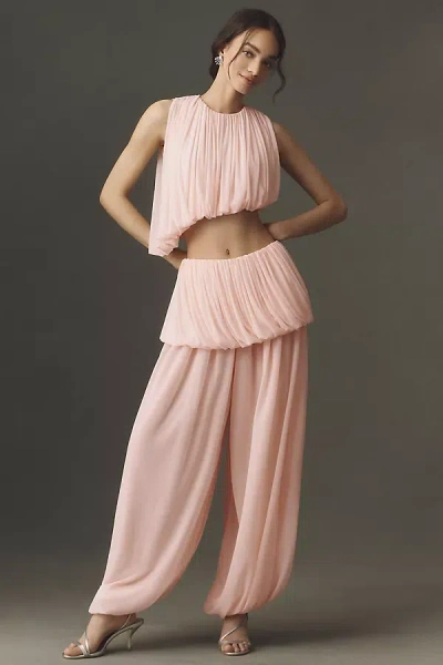 Ronny Kobo Willa Pants In Pink