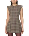 Ronny Kobo Wolverton Dress Brown Multi In Multi