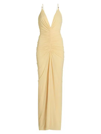 Ronny Kobo Anya Dress In Yellow