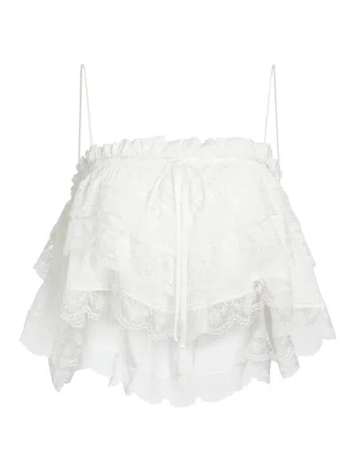 Ronny Kobo Carlton Top In White