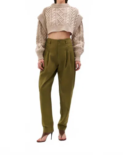 Ronny Kobo Women's Cathy Pants In Military Green