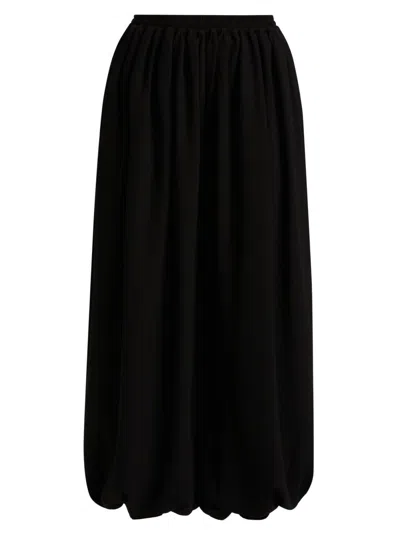 Ronny Kobo Women's Dickens Wide-leg Pants In Black