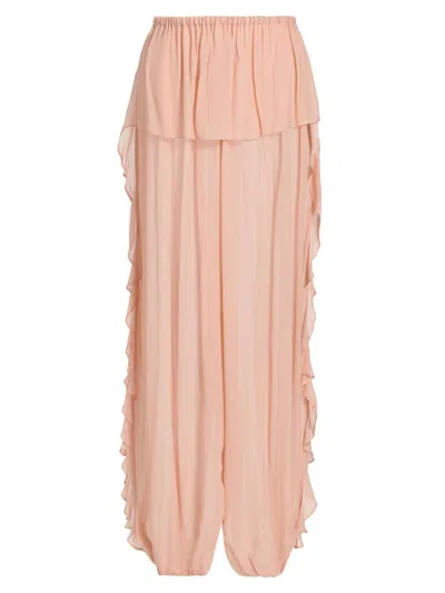 Ronny Kobo Dolly Balloon Pants In Pink