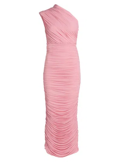 Ronny Kobo Women's Emina One-shoulder Ruched Midi-dress In Multi