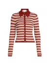 Ronny Kobo Gavin Knit Jacket In Multi