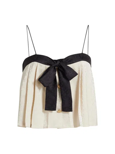 Ronny Kobo Women's Gwendalyn Bow Top