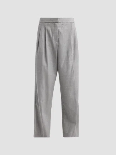 Ronny Kobo Women's Hayes Pleated Pants In Light Grey