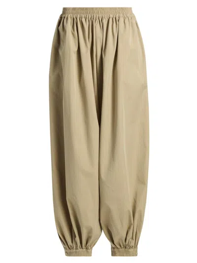 Ronny Kobo Women's Kalani Parachute Baggy Pants In Green