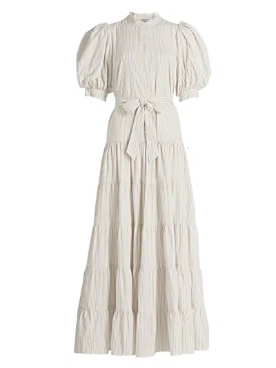 Ronny Kobo Women's Outlander X  Mcdermott Poplin Maxi Shirtdress In Neutral