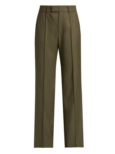Ronny Kobo Women's Rowley Pleat-front Pants In Brown