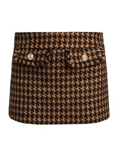 Ronny Kobo Ultan Skirt In Brown