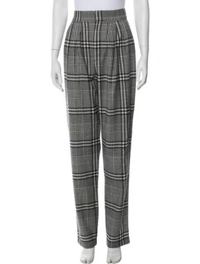 Pre-owned Ronny Kobo Wool Straight Leg Pants W/ Tags In White