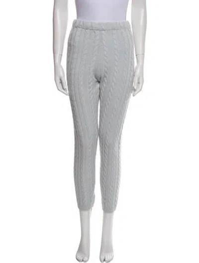 Pre-owned Ronny Kobo Wool Sweatpants In Blue