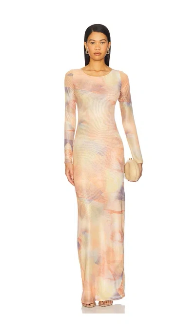 Ronny Kobo X Revolve Andrea Dress In Coral