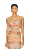 Ronny Kobo X Revolve Verna Top