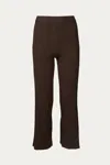 Ronny Kobo Xiomara Knit Pant In Espresso In Multi