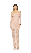 Ronny Kobo Yessenia Dress In 玫瑰