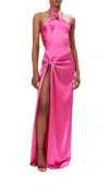 RONNY KOBO ZADENA DRESS IN HOT MAGENTA