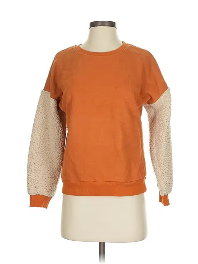 Pre-owned Roolee 3/4 Sleeve T-shirt In Orange