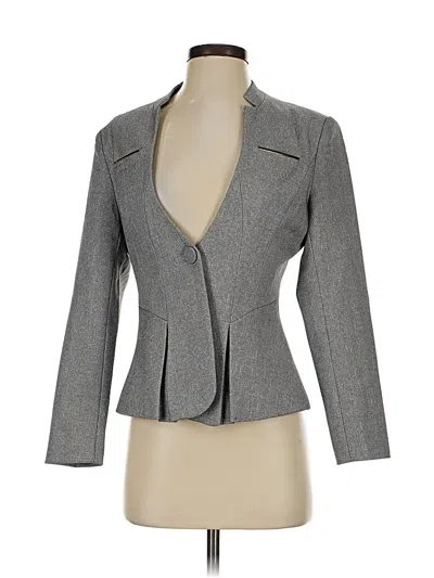 Pre-owned Roolee Blazer Jacket In Gray