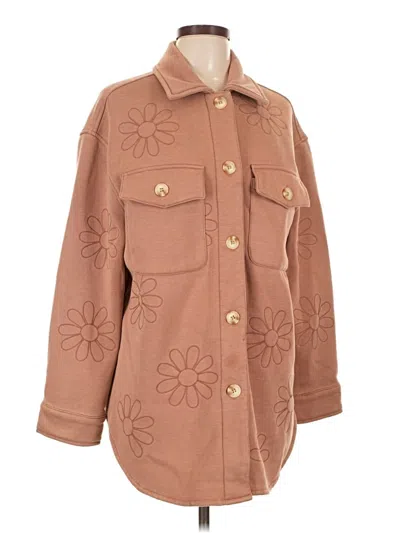 Pre-owned Roolee Cardigan Sweater In Tan