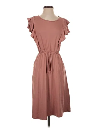 Pre-owned Roolee Casual Dress In Brown