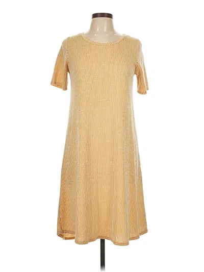 Pre-owned Roolee Casual Dress In Gold