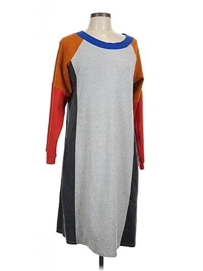 Pre-owned Roolee Casual Dress In Gray