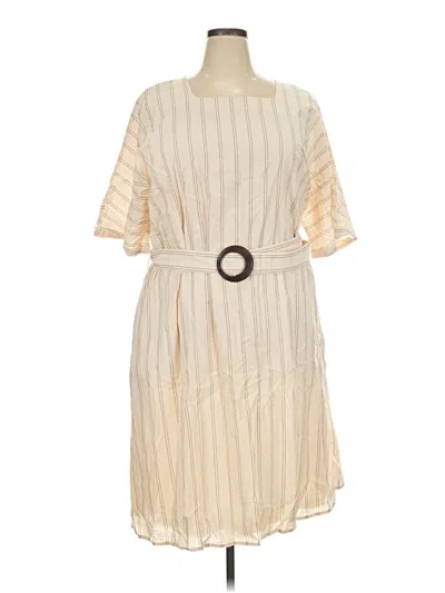 Pre-owned Roolee Casual Dress In Ivory