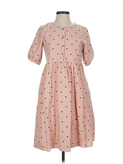 Pre-owned Roolee Casual Dress In Pink