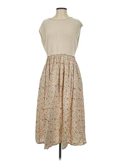 Pre-owned Roolee Casual Dress In Tan