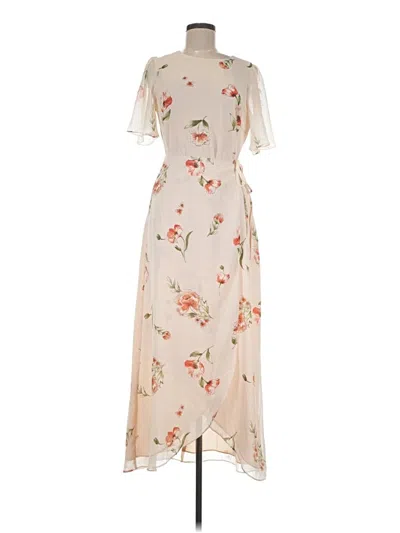 Pre-owned Roolee Casual Dress In White